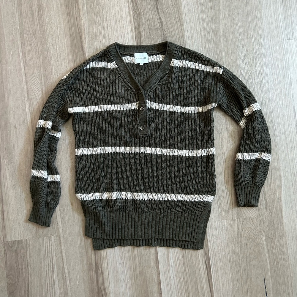 olive sweater